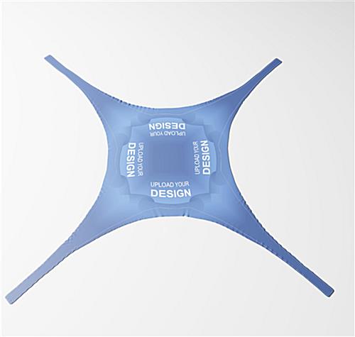 13' inflatable dome tent with full color customization